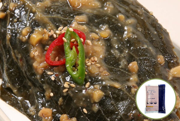 Soy Bean Paste Seasoned Perilla Leaf